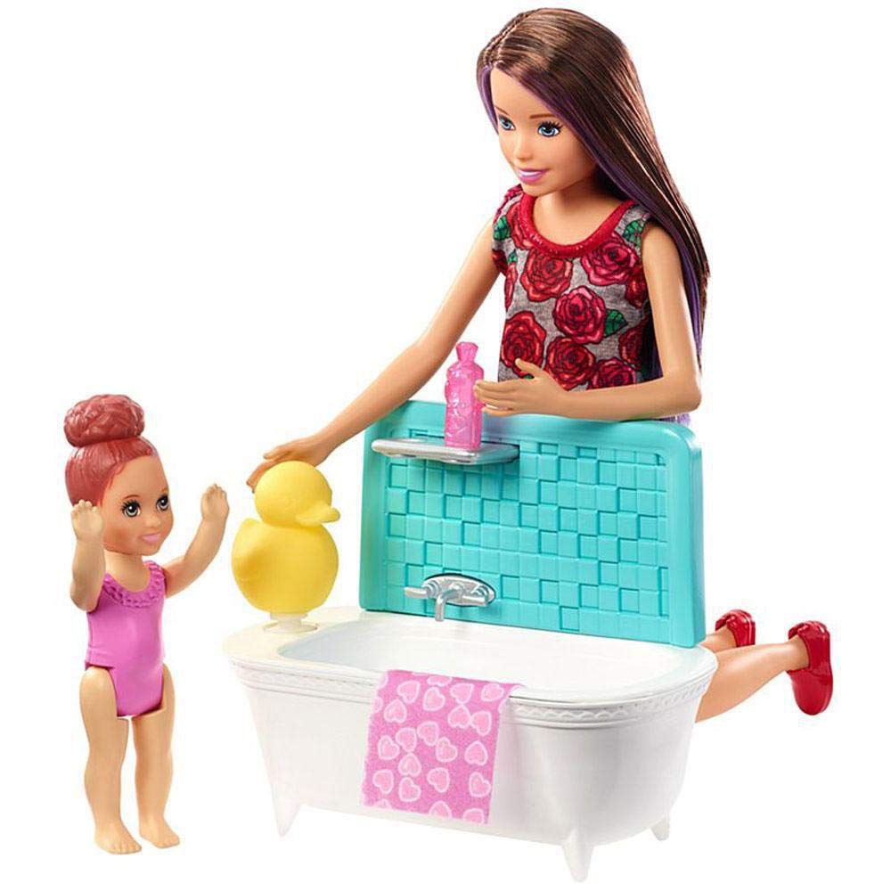 Barbie Ankleide- & Modepuppen FXH05 , Mehrfarbig, 0 Rosa Rose, Rosa Rose