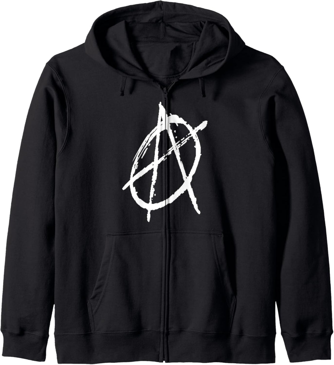 Anarchie Symbol Anarcho Punk Kapuzenjacke
