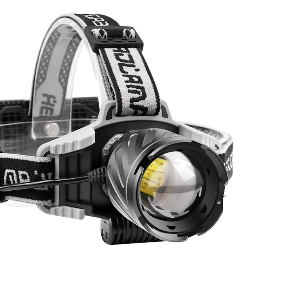 WESLITE Stirnlampe LED Wiederaufladbar 12000 Lumen, Extrem Hell XHP99 Kopflampe Stirnlampe Zoombare