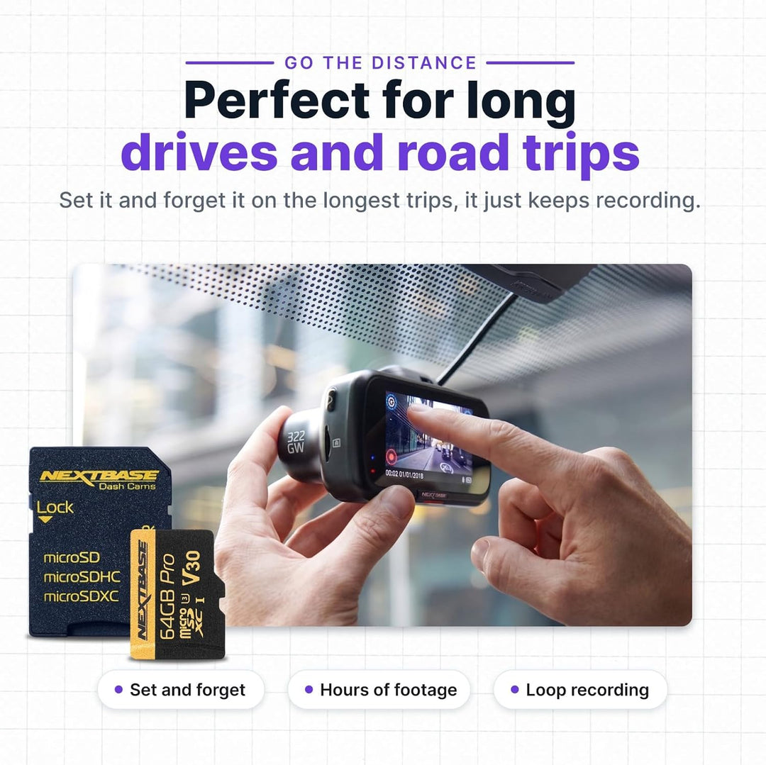 Nextbase Series 2 SD Cards (64 GB) 64GB, 64GB