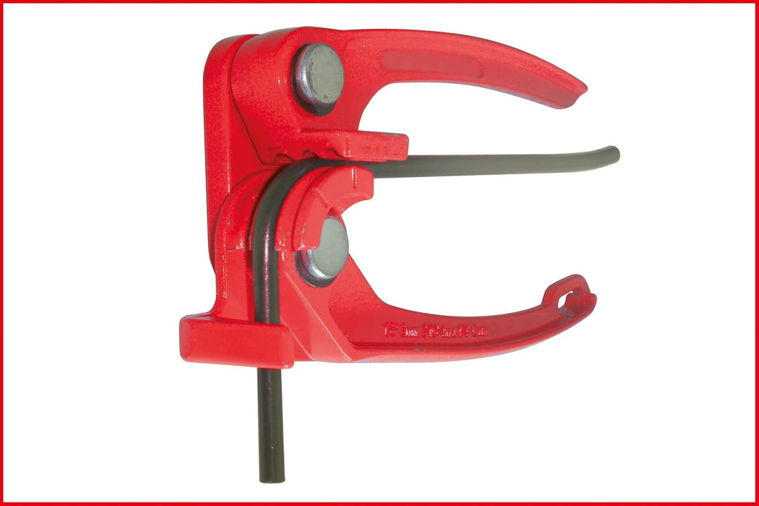 KS Tools 122.1290 FLAREFIX 1 Universal-Bremsleitungs-Bördelgerät-Satz mit Hydraulik-Spindel,