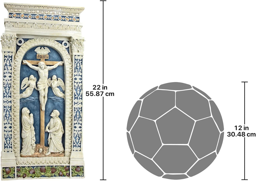 Design Toscano Kreuzigung (1521), Wandfigur