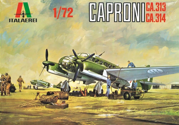 Italeri 0106 1:72 Caproni CA.313/314 Vintage - Bausatz, Standmodellbau, Basteln, Hobby, Kleben, Plas