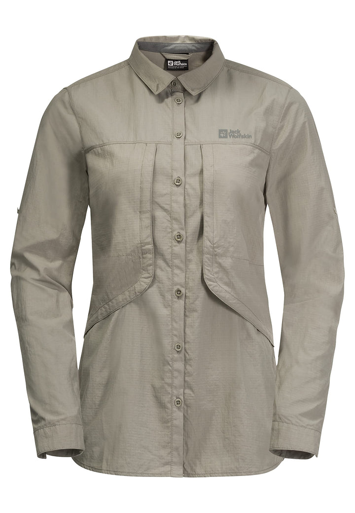 Jack Wolfskin Damen T-Shirt Diskovera XS Misty Green, XS Misty Green