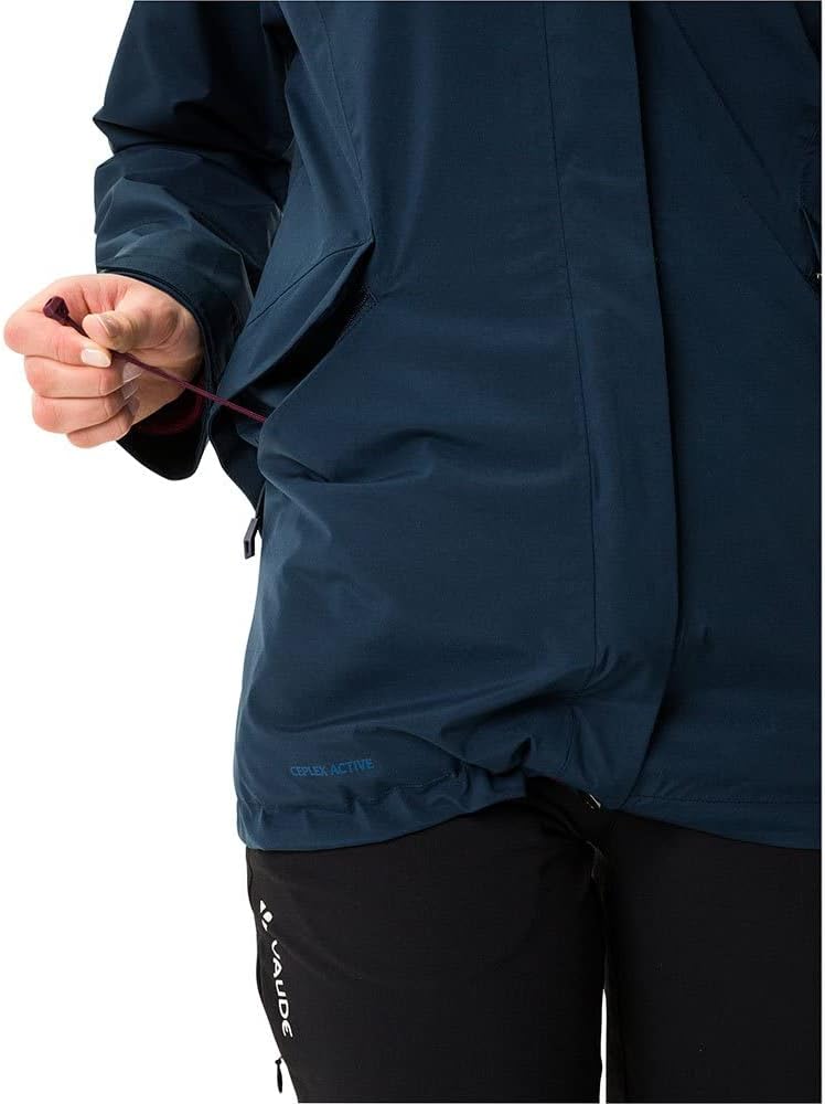 VAUDE Damen Rosemoor 3in1 Jacke Doppeljacke 36 dark sea, 36 dark sea