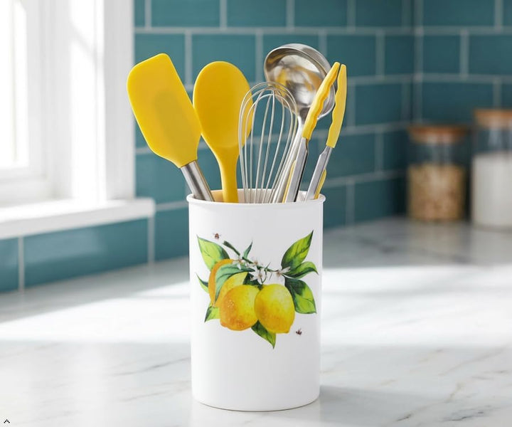 Reston Lloyd Calypso Basics Utensilienhalter, frische Zitronen Utensil Holder Frische Zitronen, Uten