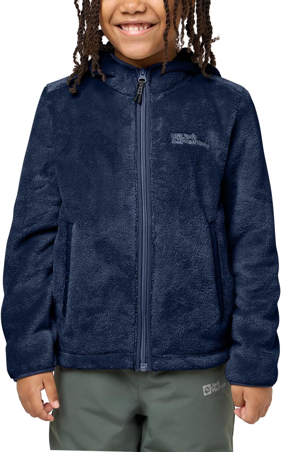 Jack Wolfskin Unisex Kinder Nepali Jacket G Jacket, 104 Night Blue