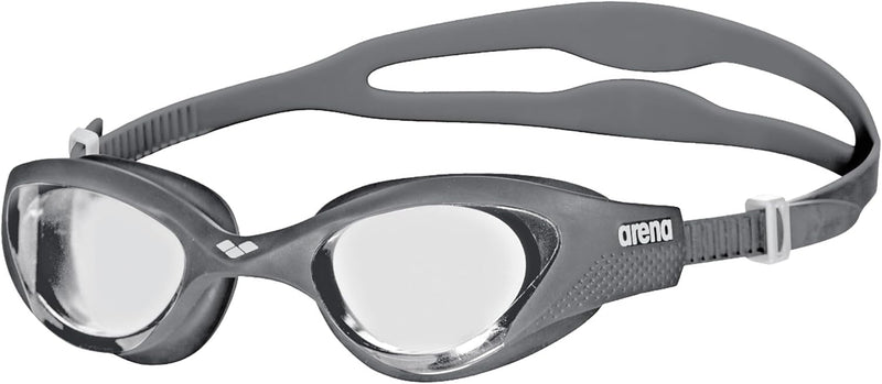 Arena The One Anti-Fog Schwimmbrille Unisex für Erwachsene, Schwimmbrille mit Breiten Gläsern, UV-Sc