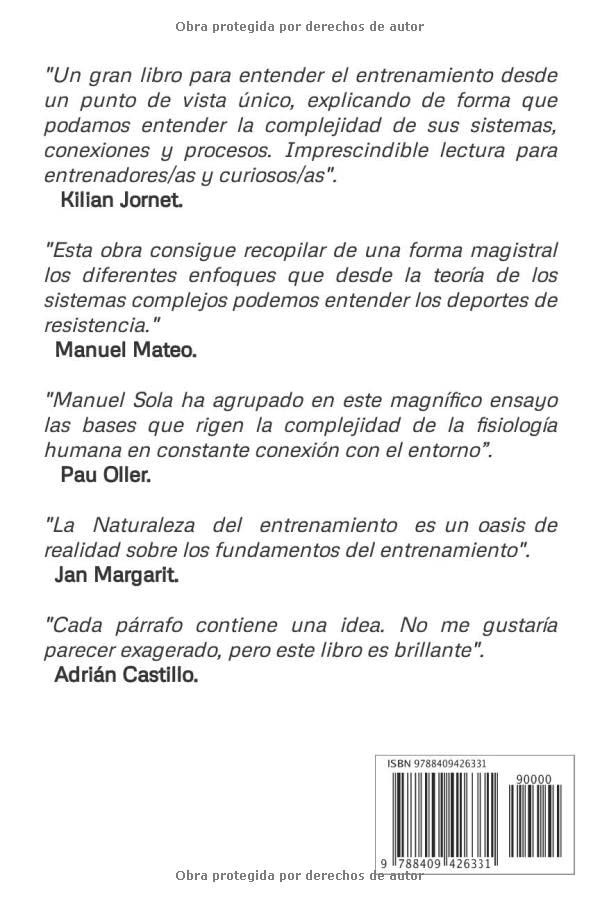 La naturaleza del entrenamiento: La Ciencia de la Complejidad aplicada al entrenamiento de resistenc