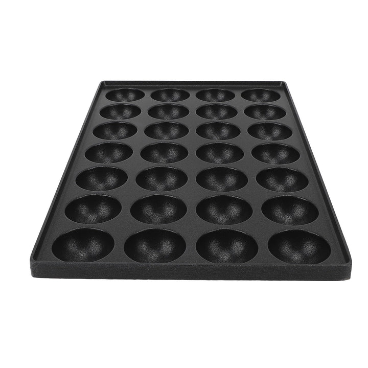 Fockety Takoyaki-Maker, Aluminium 28-Loch-Pfanne mit Antihaftbeschichtung, Bequem zu verwenden, Mode