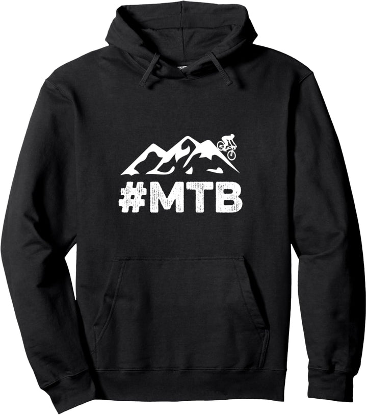 #MTB Mountainbiken Design für Mountainbiker Pullover Hoodie