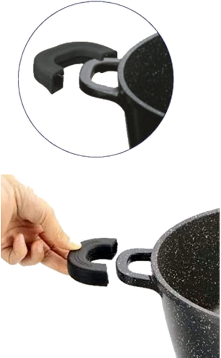 4BIG.fun Schmorpfanne Ø28 cm mit Glasdeckel Servierpfanne Bratentopf Kochtopf Bratpfanne Induktion A