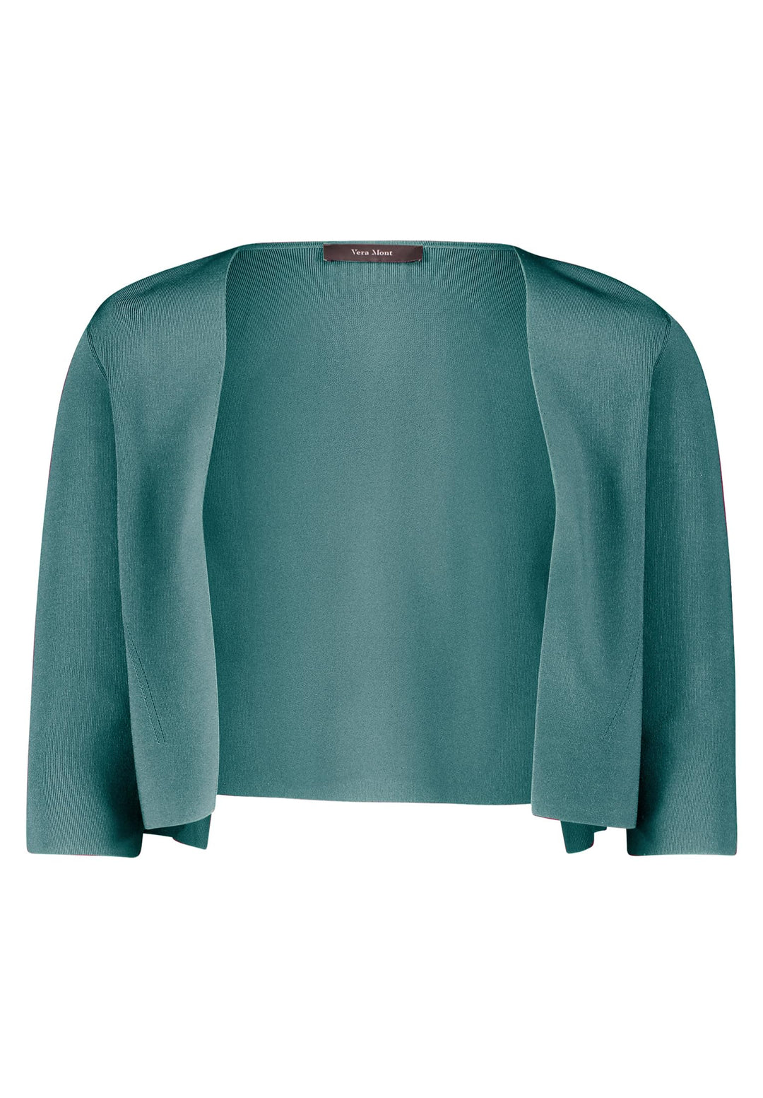 Vera Mont Damen Strickbolero Langarm XS Grün, XS Grün