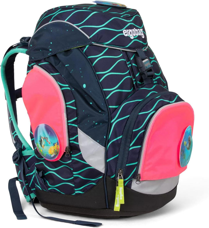 ergobag Pack/Eimer/Würfel Light Safety Set (3-teilig) Sicherheitssystem für Jugend Unisex (3 Stück)