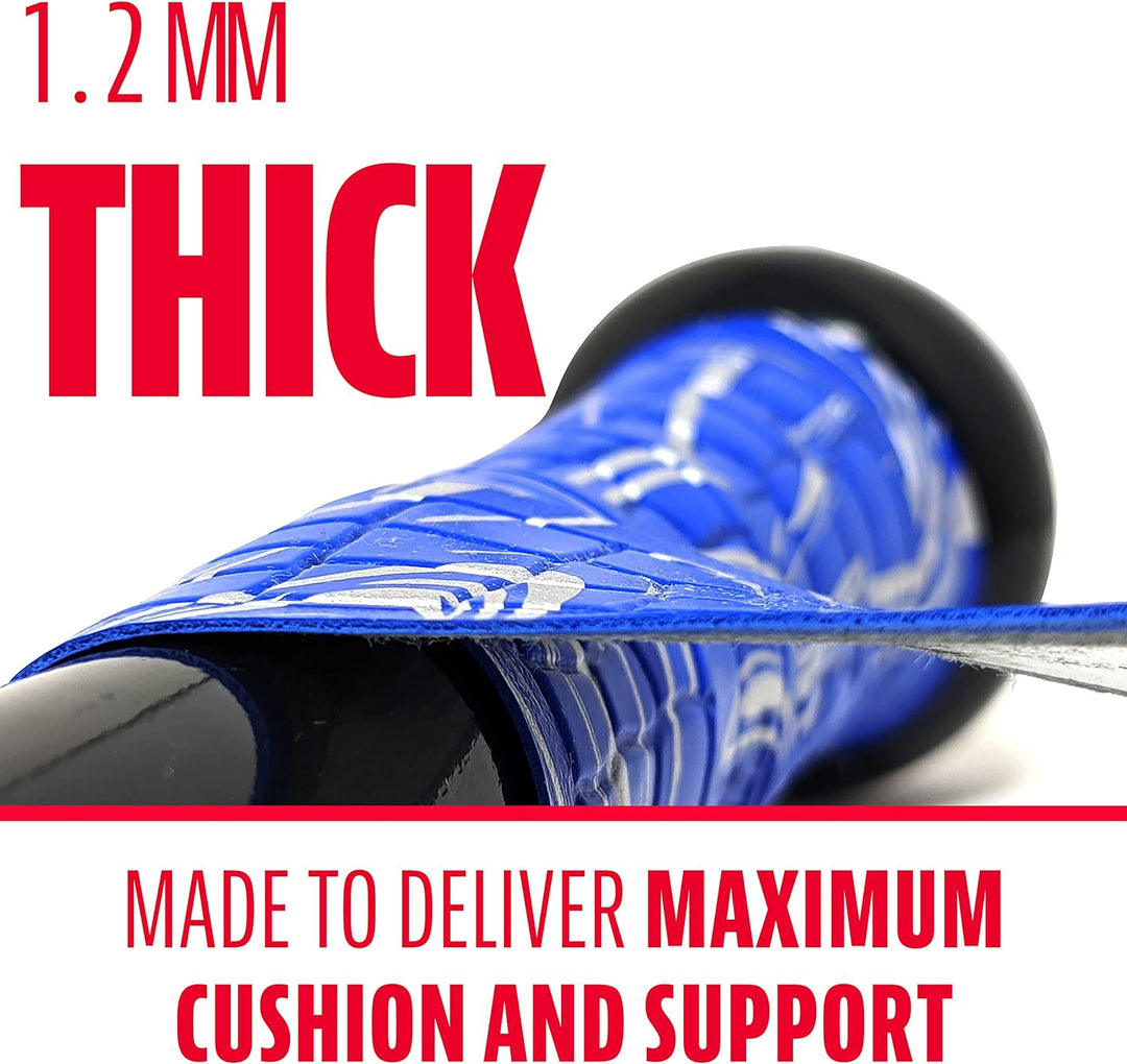 Franklin Sports Gator Grip Schläger-Griffband Royal / Silber, Royal / Silber