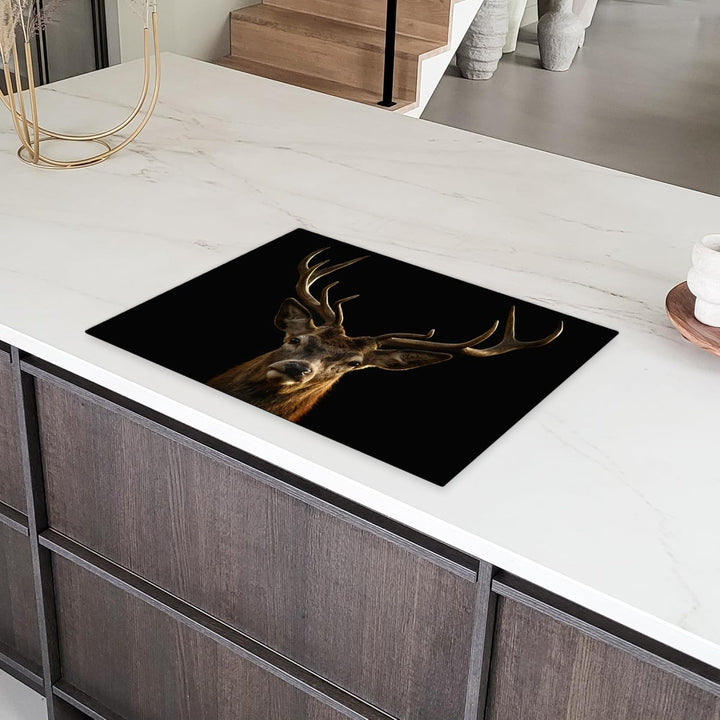 Herdabdeckplatte Einteilig Küche Herdabdeckung Induktionsfeld Ceranfeld Herdabdeckplatten Vinyl Matt