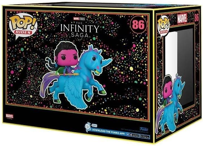 Marvel Comics - Valkyrie Black Light US Exclusive #86 Pop! Ride