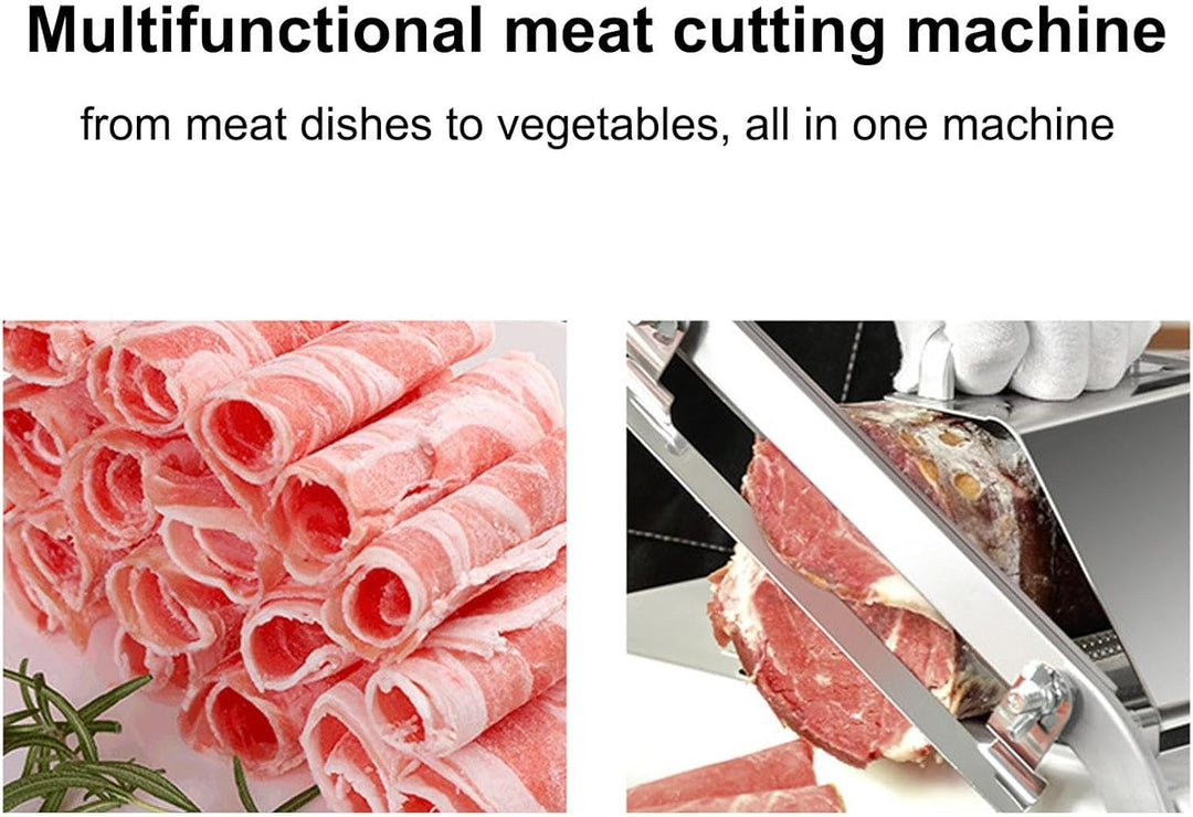 Gefrorener Fleischschneider, manueller Fleischschneider | Allesschneider Fleischschneider Fleischsch