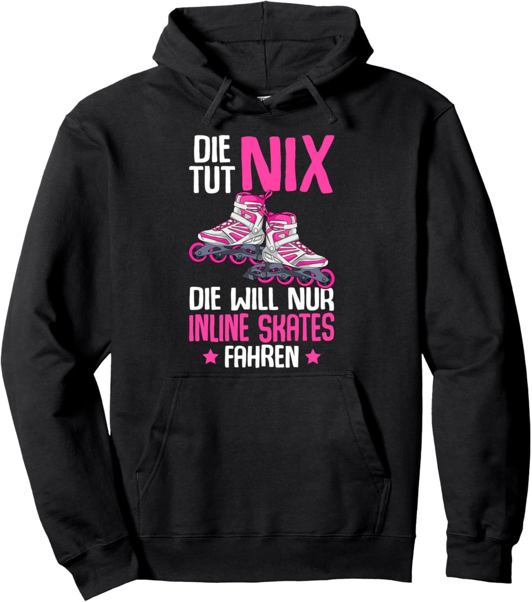 Inline Skates Mädchen Inline Skating Rollschuh Inline Skater Pullover Hoodie