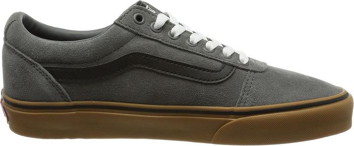 Vans Herren Ward Sneaker 39 EU Suede Pewter Gum, 39 EU Suede Pewter Gum