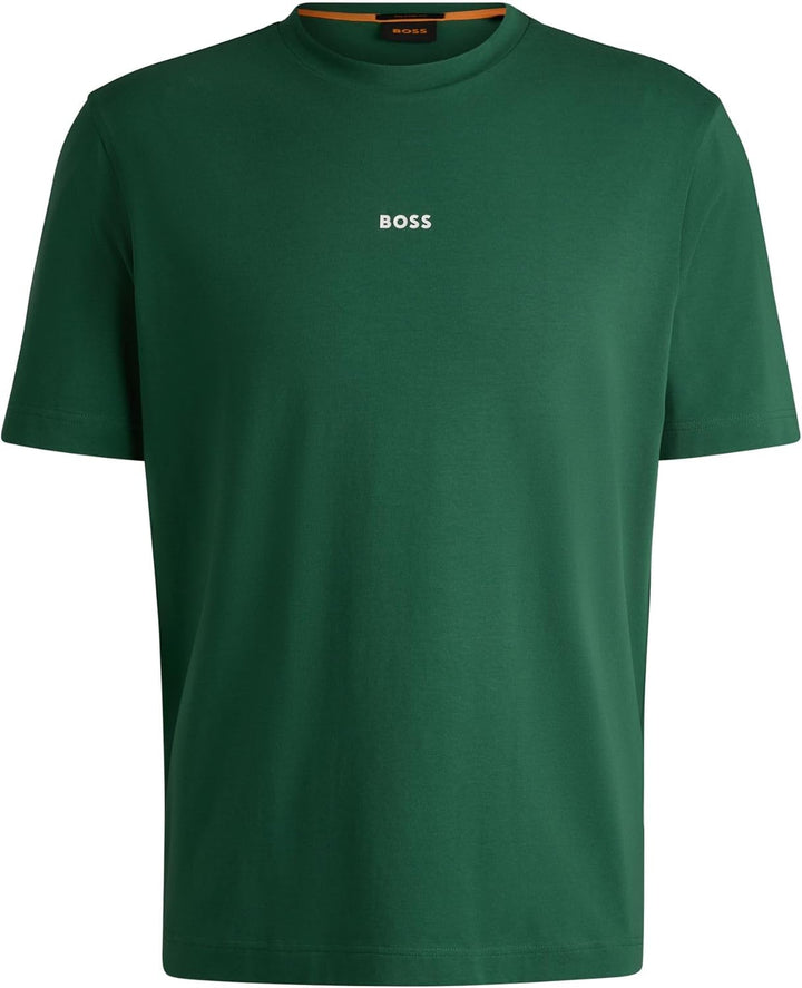 BOSS Herren T-Shirt M Offenes Grün 343, M Offenes Gr&#xFC;n 343