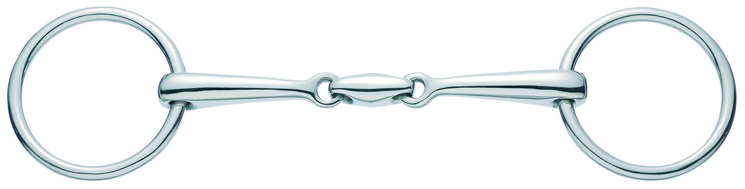SPRENGER 4090410556 Unterlegtrense,Doppelt gebrochen Edelstahl Rostfrei, 56