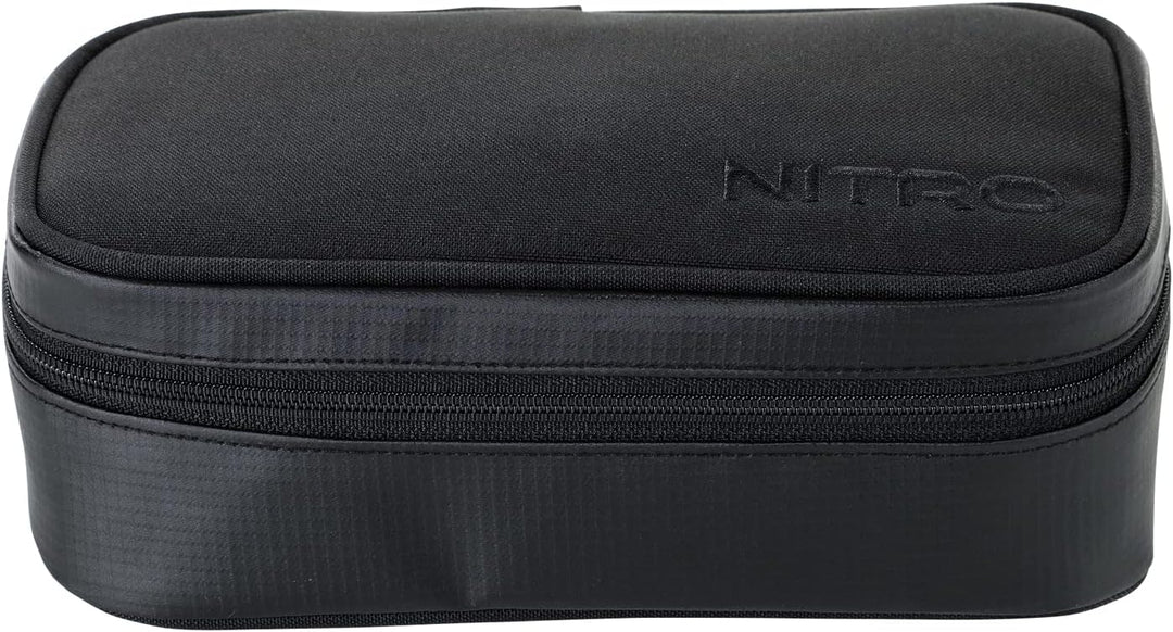 Nitro Pencil Case XL Inkl. Geo Dreieick & Stundenplan, Federmäppchen, Schlampermäppchen, Faulenzer B