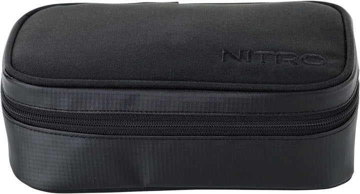 Nitro Pencil Case XL Inkl. Geo Dreieick & Stundenplan, Federmäppchen, Schlampermäppchen, Faulenzer B