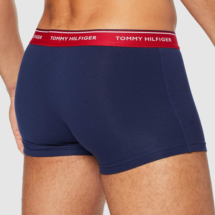 Tommy Hilfiger Herren Trunk (3er Pack) S Mehrfarbig (Multi / Peacoat), S Mehrfarbig (Multi / Peacoat
