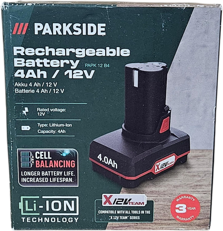 Akku Parkside Pad 12 B2 (2020)