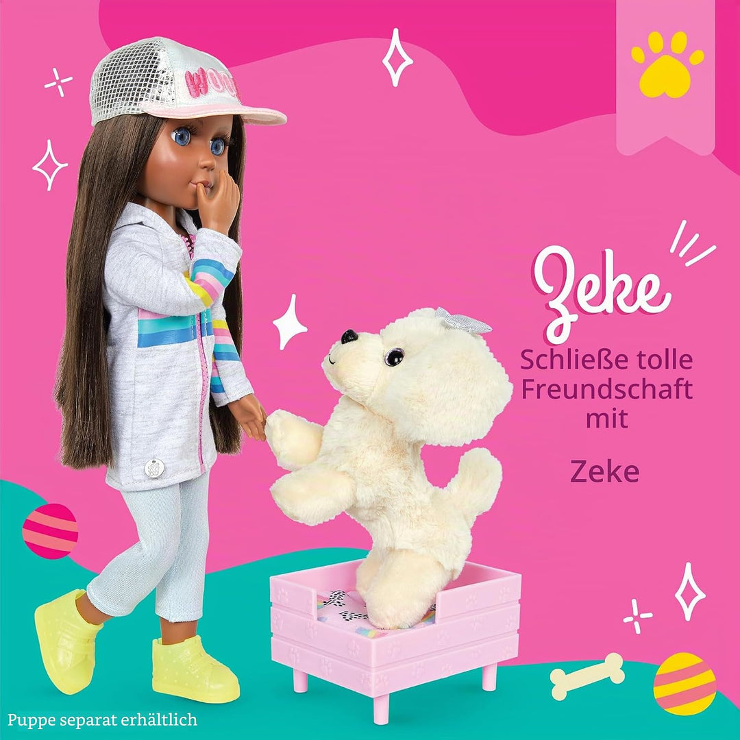 Glitter Girls - Zeke - 36 cm Puppen-Zubehör - Puppe Haustiere - Hund Plüsch Haustiere - Ausgestopfte