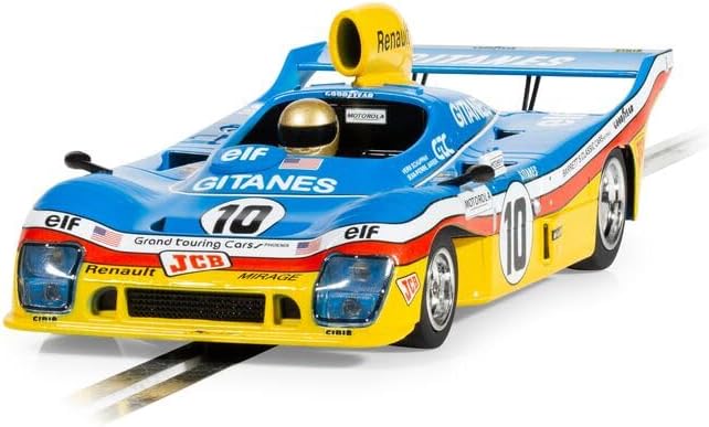 Scalextric C4444 1:32 Mirage GR8 Lemans 1977 HD - Slotcar, Rennbahn, Auto für Rennbahn, Rennbahnauto