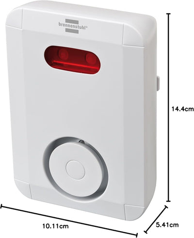 Brennenstuhl BrematicPRO Smart Home Sirene / Funk-Alarmsirene (Smart Home Alarmsystem für aussen, Al