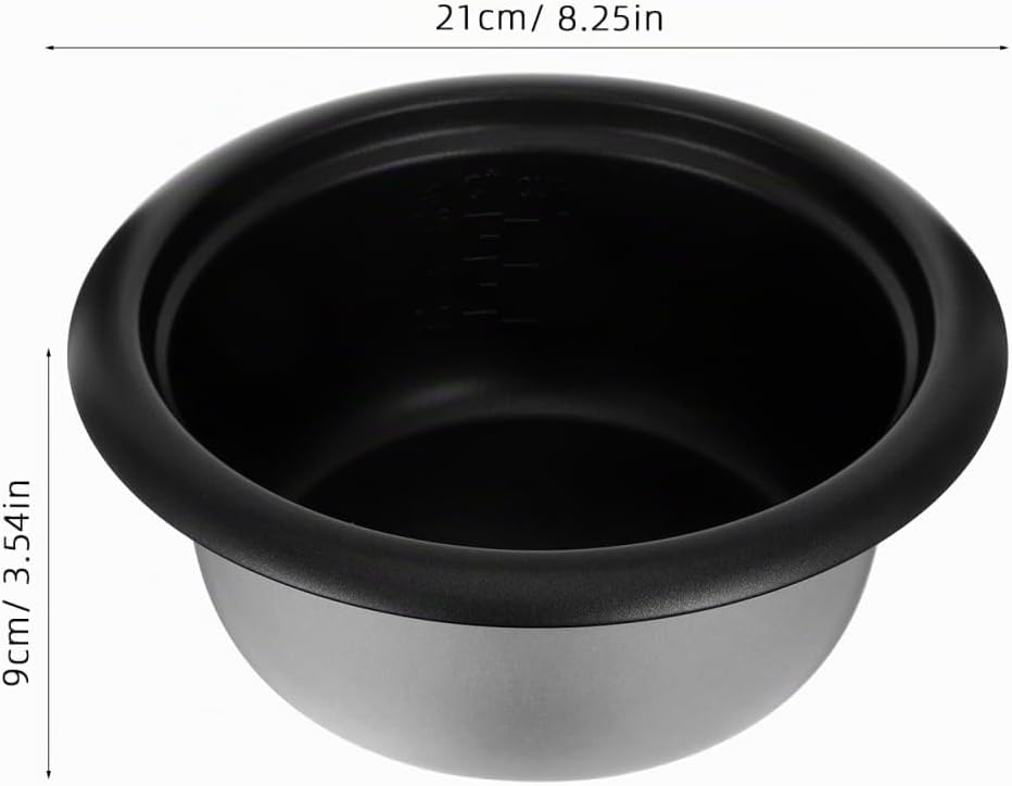 Cabilock 1.5L Reiskocher Innentopf Aluminiumlegierung Antihaft-Einsatz FüR GleichmässIges Kochen Von