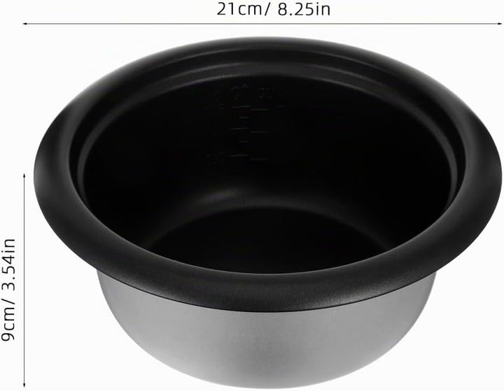 Cabilock 1.5L Reiskocher Innentopf Aluminiumlegierung Antihaft-Einsatz FüR GleichmässIges Kochen Von