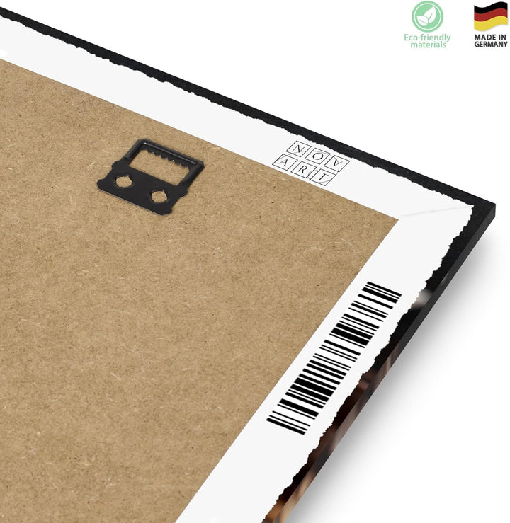 Novart Bilder Set - AUFHÄNGFERTIG - KEIN EXTRA RAHMEN BENÖTIGT - Kaffee Coffee Modern Küche - Esszim