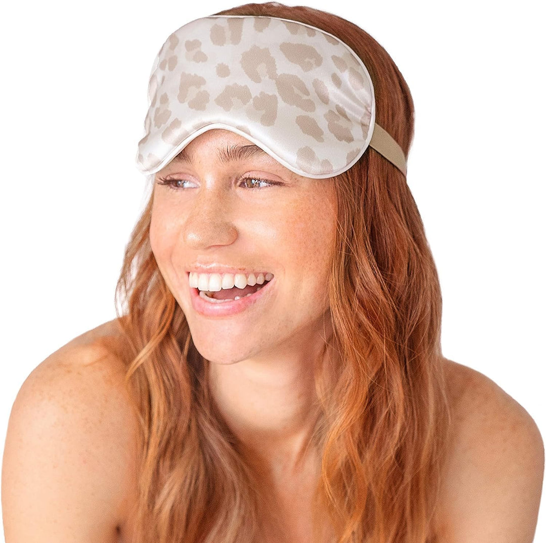 Kitsch Satin-Schlafset Leopard, Leopard