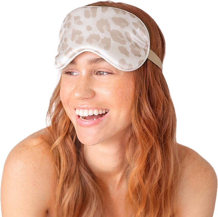 Kitsch Satin-Schlafset Leopard, Leopard