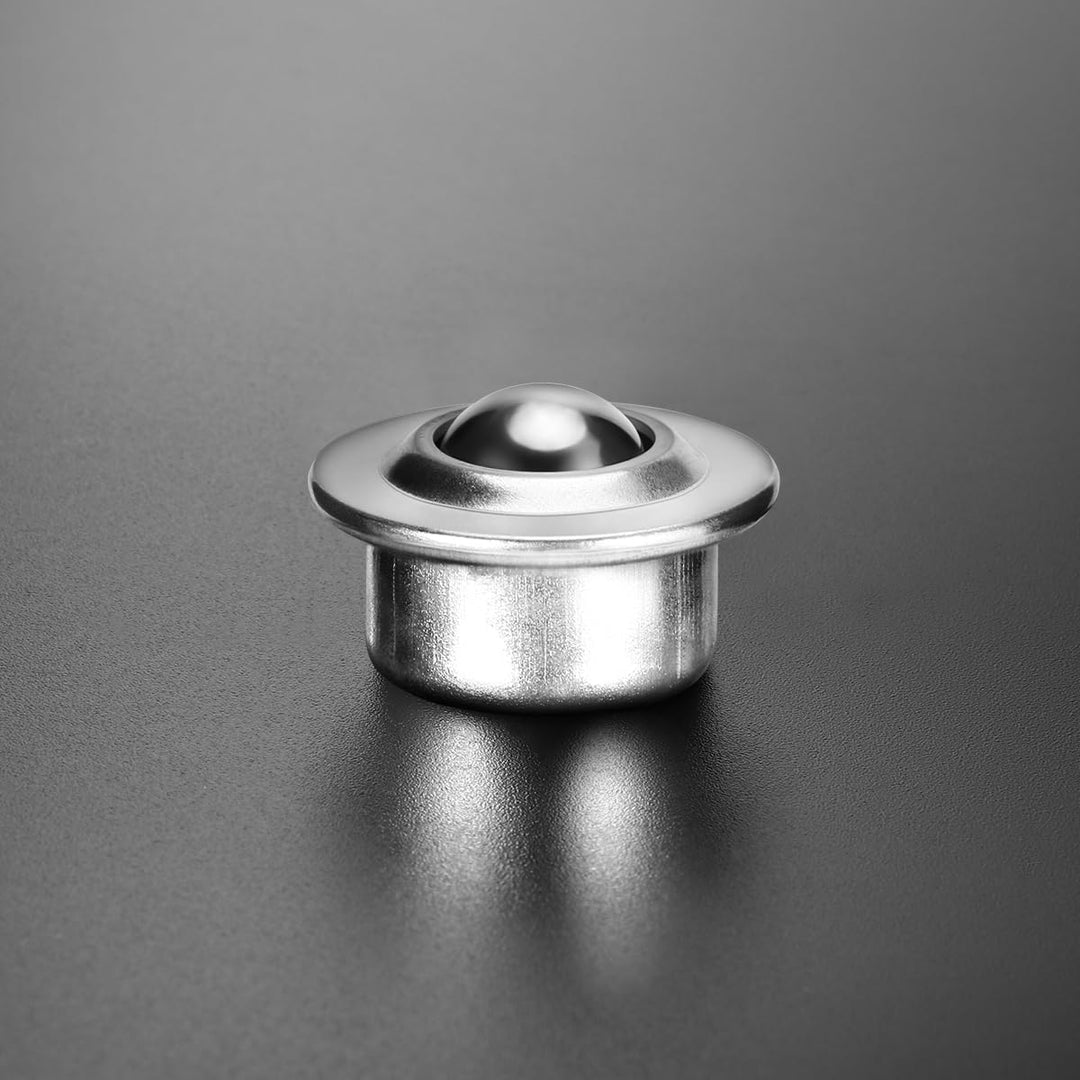 Housoutil 20 Stück 5/8- Rollen- Kugellager 360º- Drehung Universal- Kugelrollen Universal- Förderrol