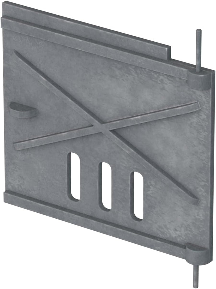 QLS Ofentür Backofentür Kachelofentür Gusseisen Schürtür Revisionstür 20 x 17 cm