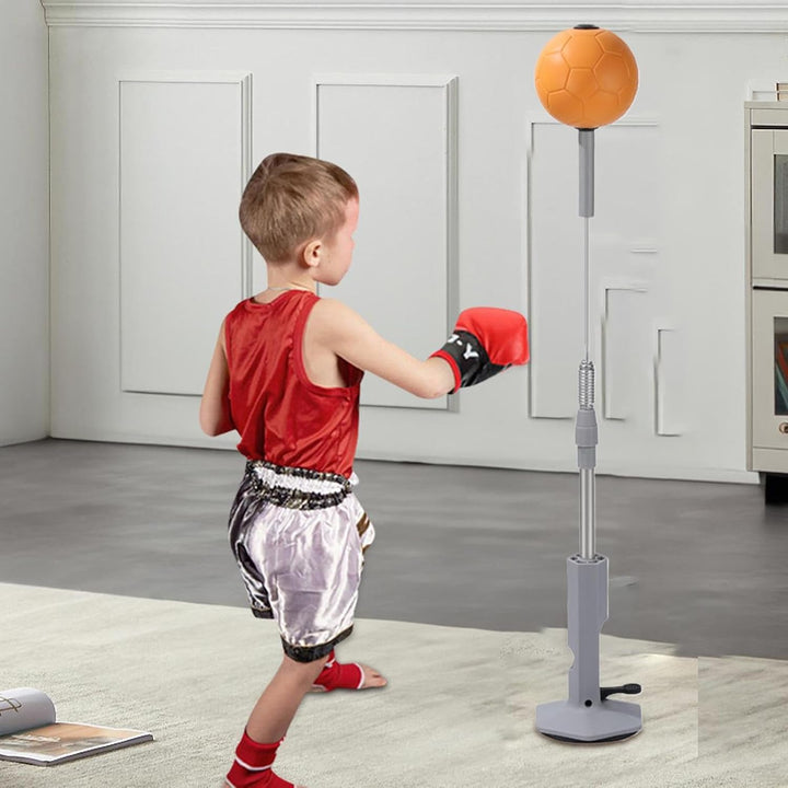freistehende Reflex -Bag -Kit - Speed Boxing Stehbeutel | Einstellbare Höhe starker Saugboxer Sac