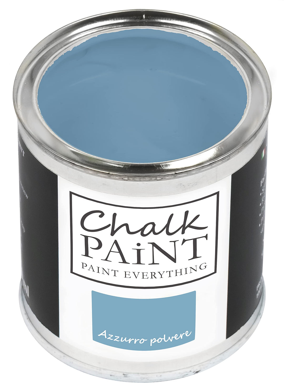 Chalk Paint Everything® Azzurro Polvere Kreidefarbe Wasserbasis für Alle Oberflächen einfach zu vera
