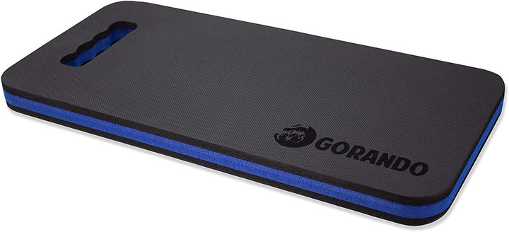 GORANDO® Premium Kniekissen |blau| Kniebrett | Knieunterlage - Ideal für die Arbeit in Werkstatt, Ha