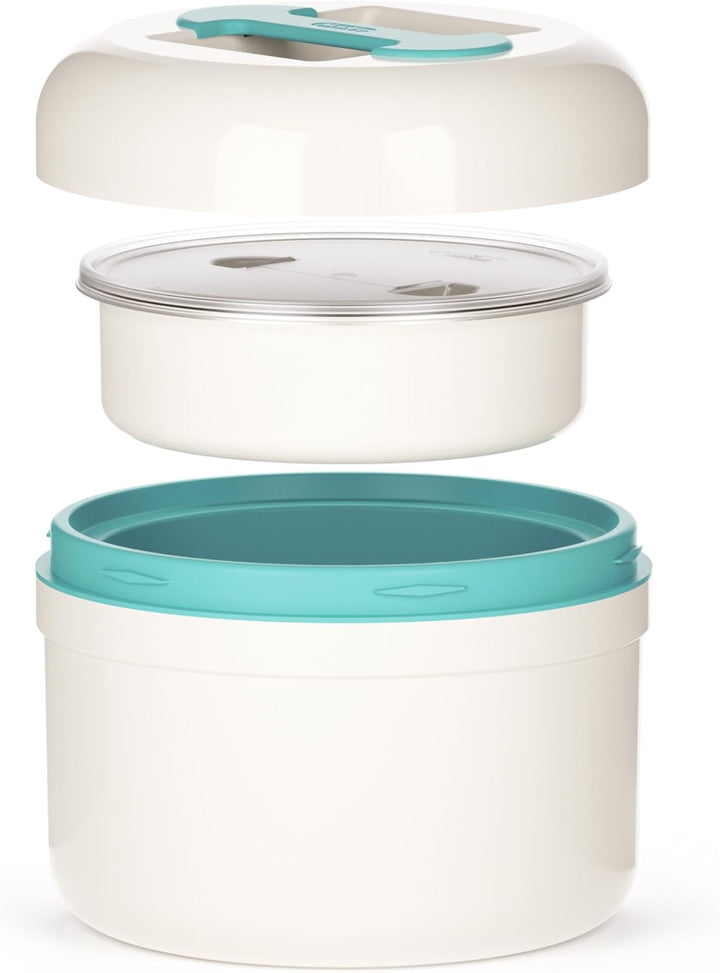 My.Yo - Joghurtbereiter ohne Strom | Farbe Mint | Inkl. 2 Beutel, Mint