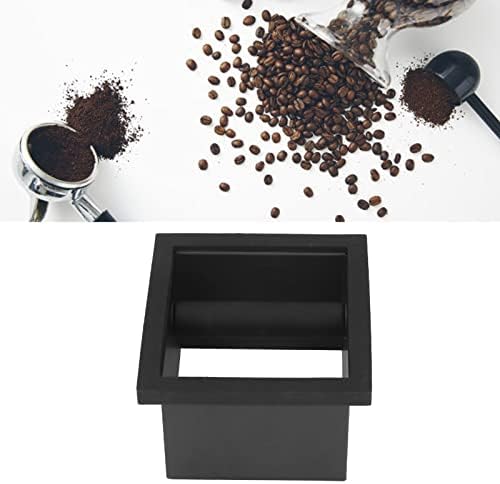 Kaffee-Klopfbox, Edelstahl-Klopf-Satzbox Eingebettete Satzbox Kaffeegeräte Kleiner Kaffeesatzeimer m