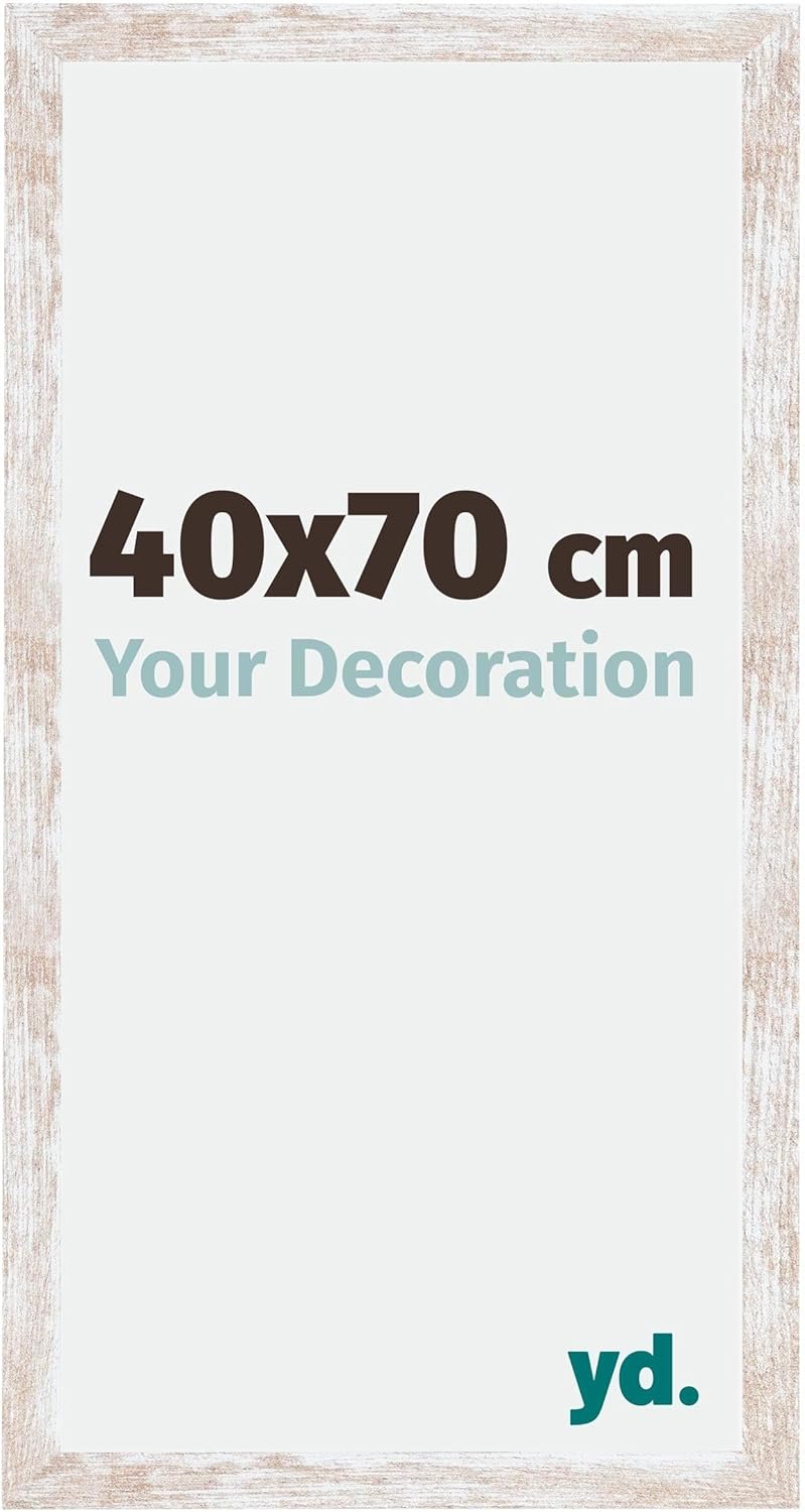 yd. Your Decoration - Bilderrahmen 40,00x70,00 cm - Bilderrahmen aus MDF mit Acrylglas - Antireflex