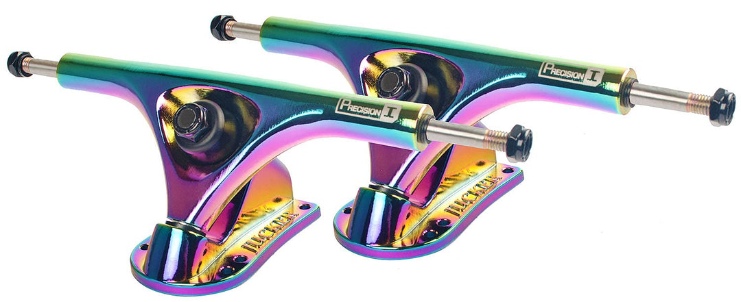 JUCKER HAWAII Longboard Achsen Set Precision ONE Set P1 Neochrome, Set P1 Neochrome