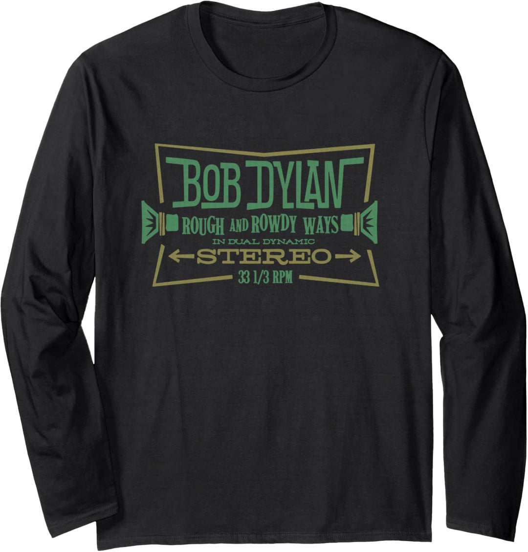 Bob Dylan - Stereoanlage Langarmshirt
