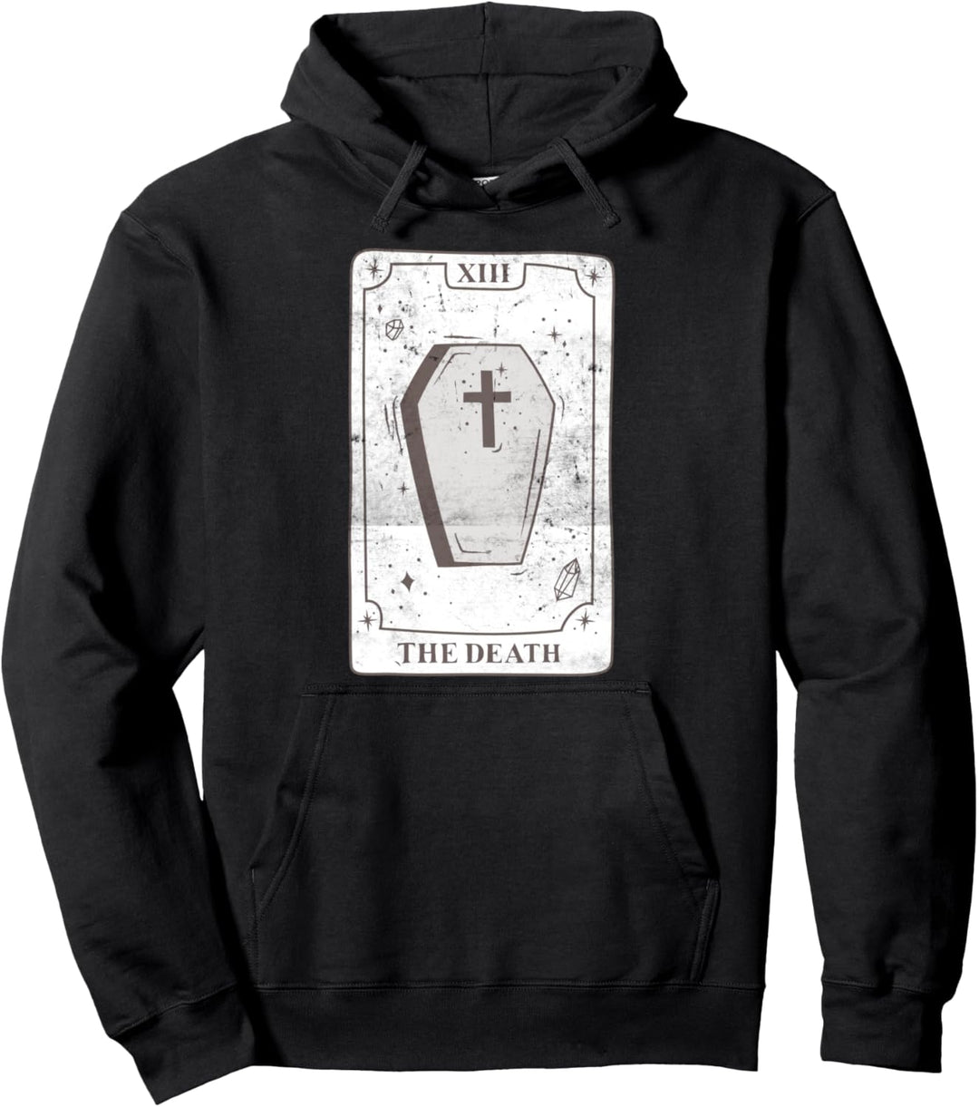 Witchy Goth Tarot-Karte The Death Graphic Kawaii Design Pullover Hoodie