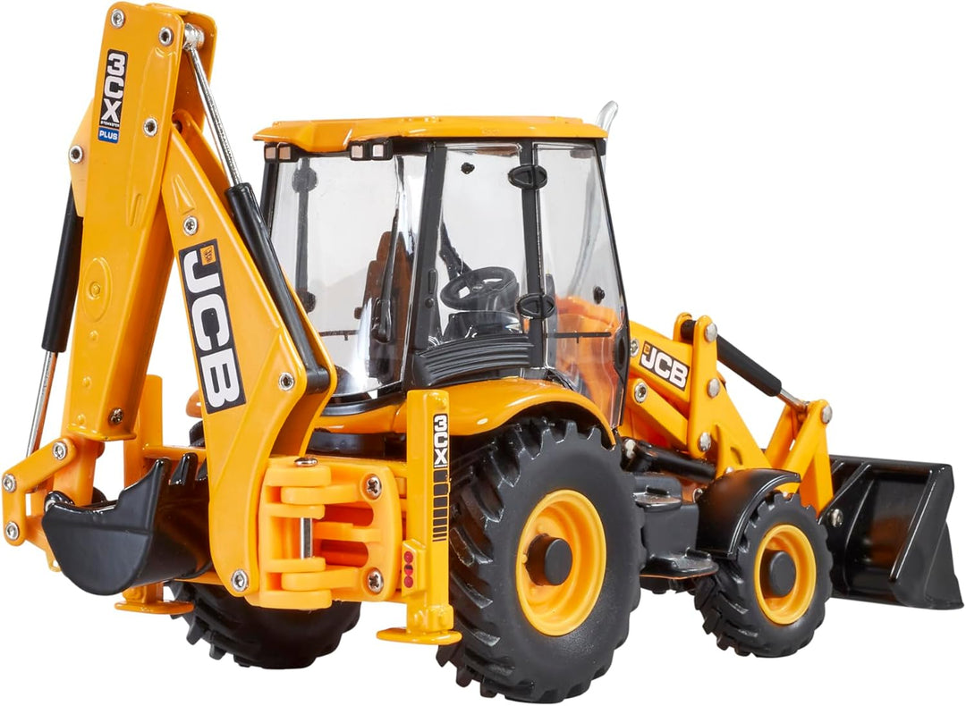 Britains JCB 3CX SiteMaster Plus Baggerlader - Diecast Construction Toy Tractor - Britains Farm Toys